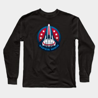 Battlestar Galactica Viper Mark II Squadron Logo Long Sleeve T-Shirt